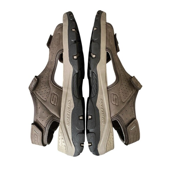 Skechers Tresmen Garo Sandals Brown Size 12 - Picture 6 of 9